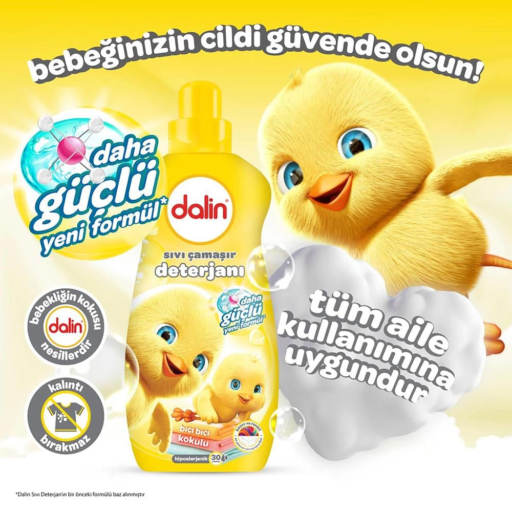 DALİN Sıvı Çamaşır Deterjanı ( 1500 ml )