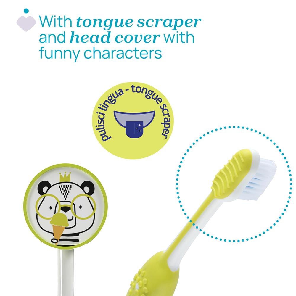 Diş Fırçası...3-6 Yaş Hippo Panda 2li