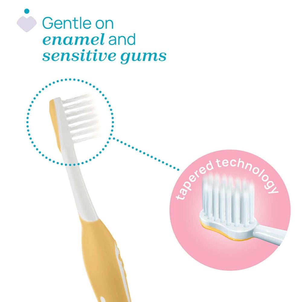 Diş Fırçası...3-36 Ay Mustard İndigo 2li