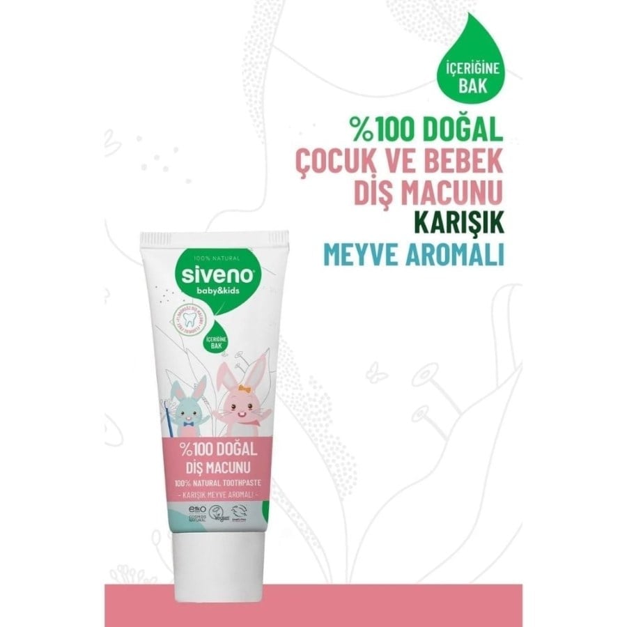 Diş Macunu...%100 Doğal Diş Macunu 50 ML