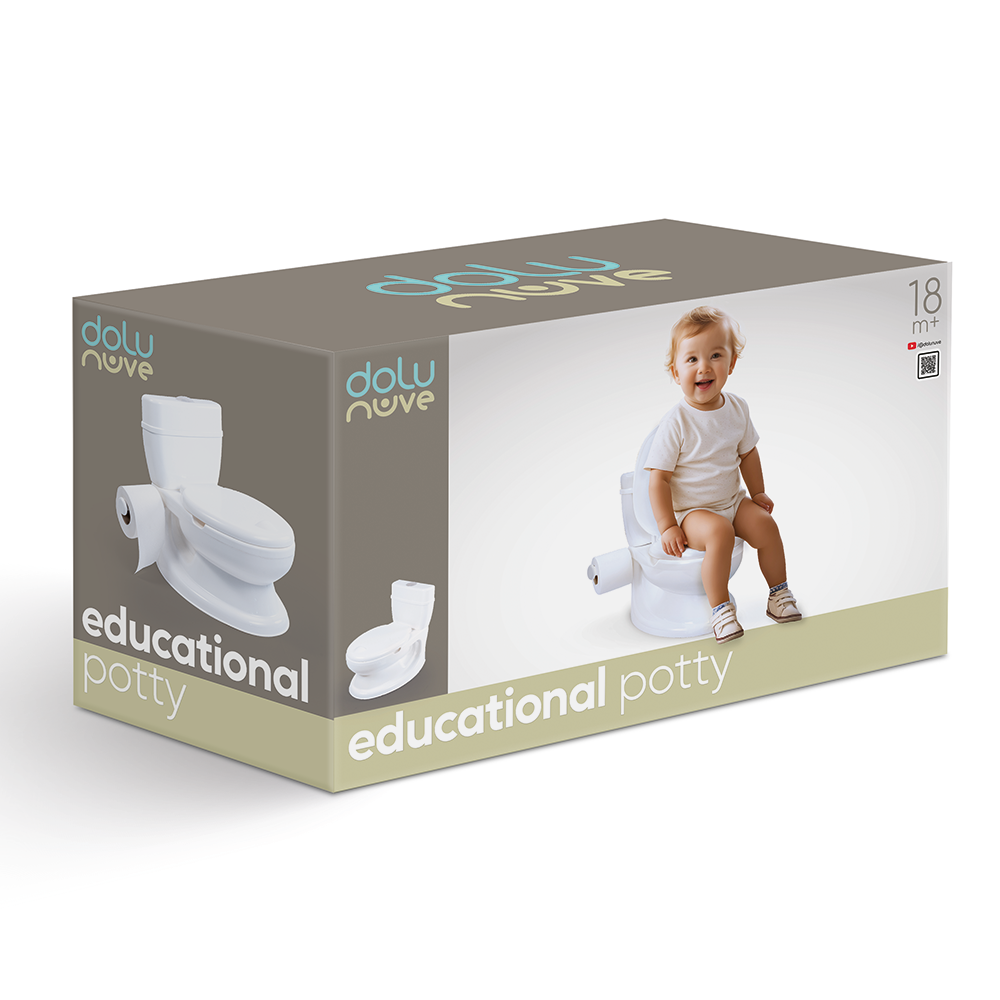 DOLU TOY FACTORY Eğitici Çocuk Tuvaleti Oyuncak