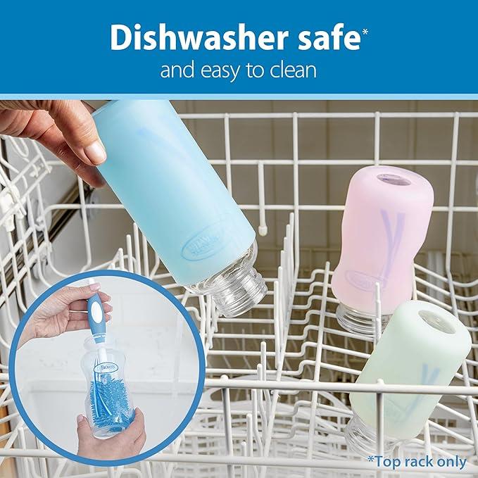 Dr. Brown's Antikolik Geniş Ağız Cam Biberon 120ml (0Ay+)