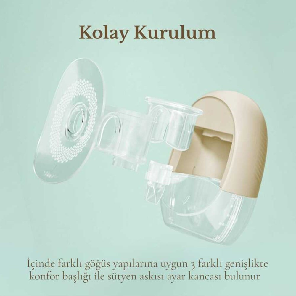 Göğüs Pompası...Gaia Giyilebilir Tekli 140 ml 27 K