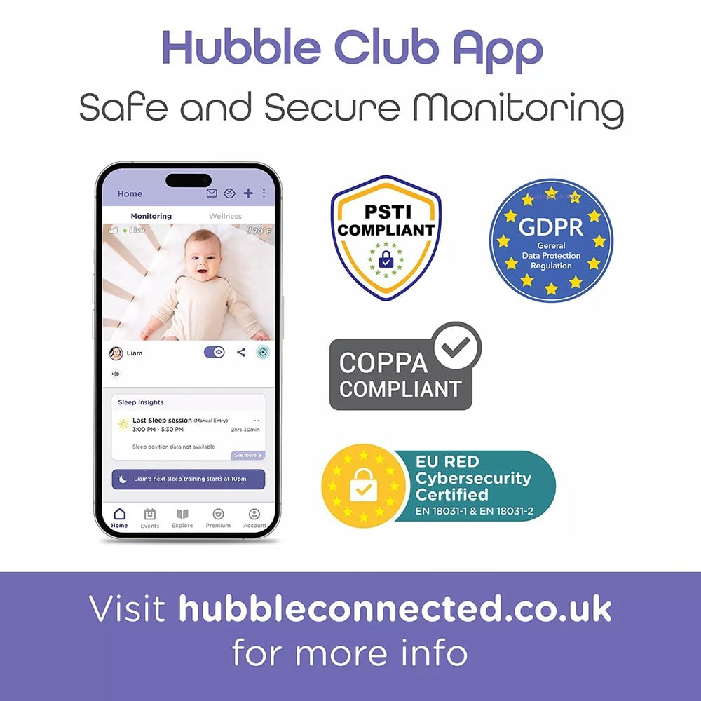 HUBBLE Go Baby Bebek Kamerası Pro Ai5 İnç