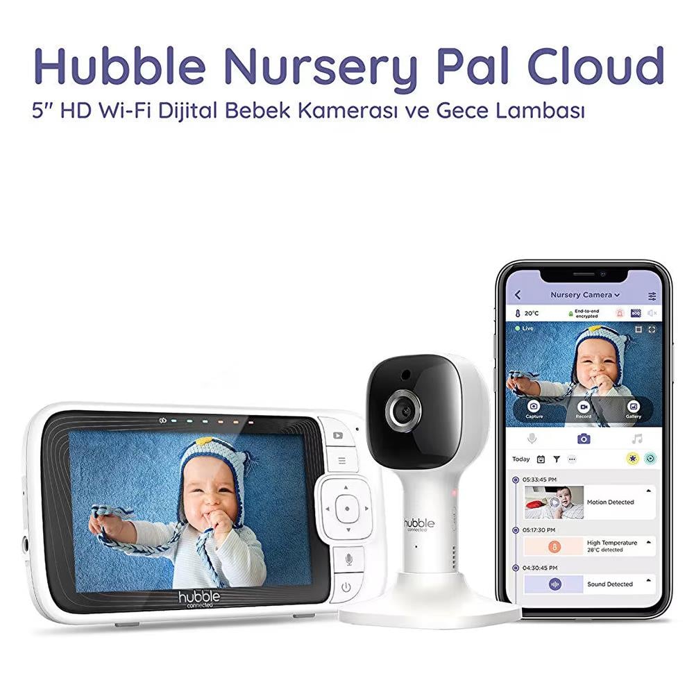 Hubble Nursery Pal Cloud Digital Bebek Kamerası