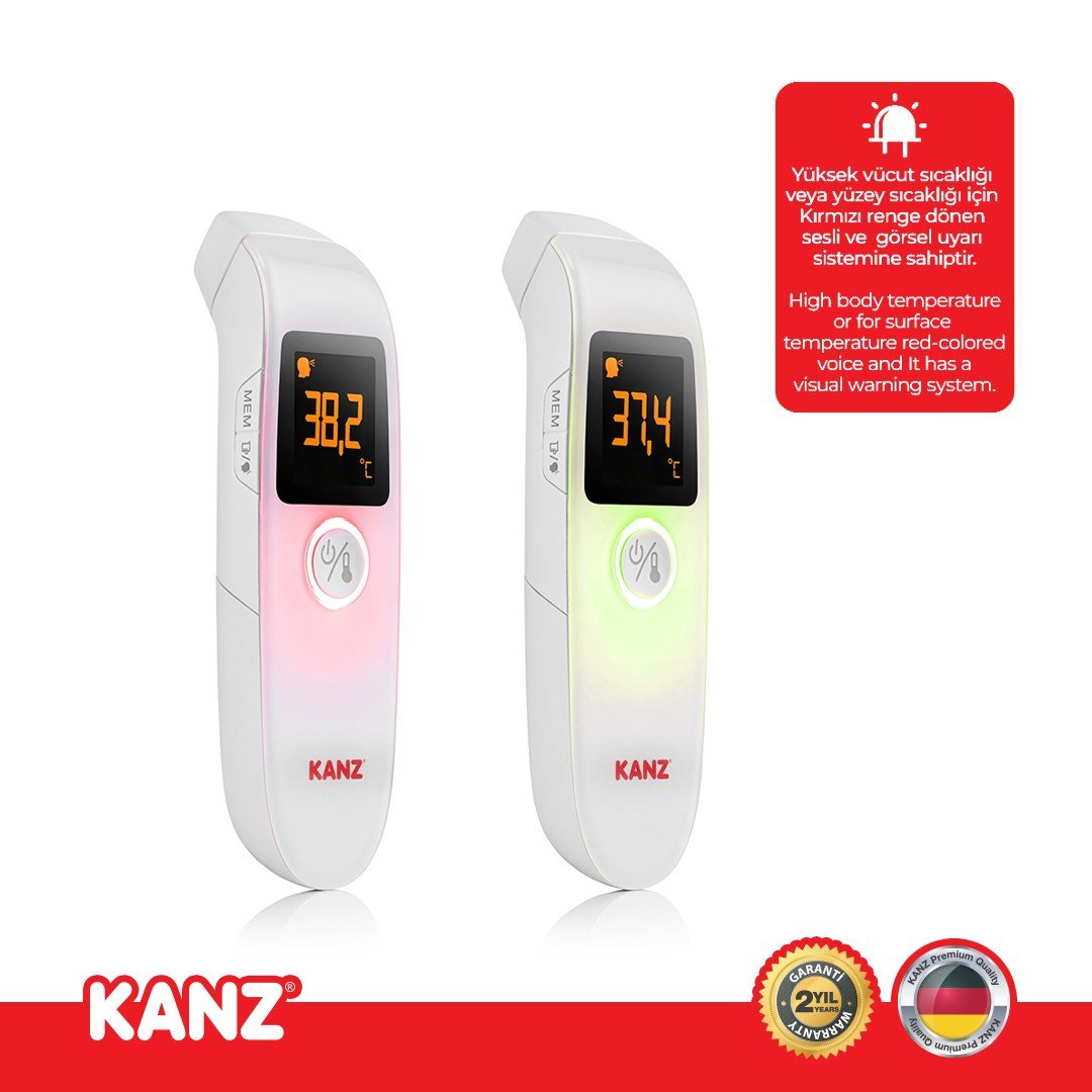 KANZ Alından Temazsız Ateş Ölçer