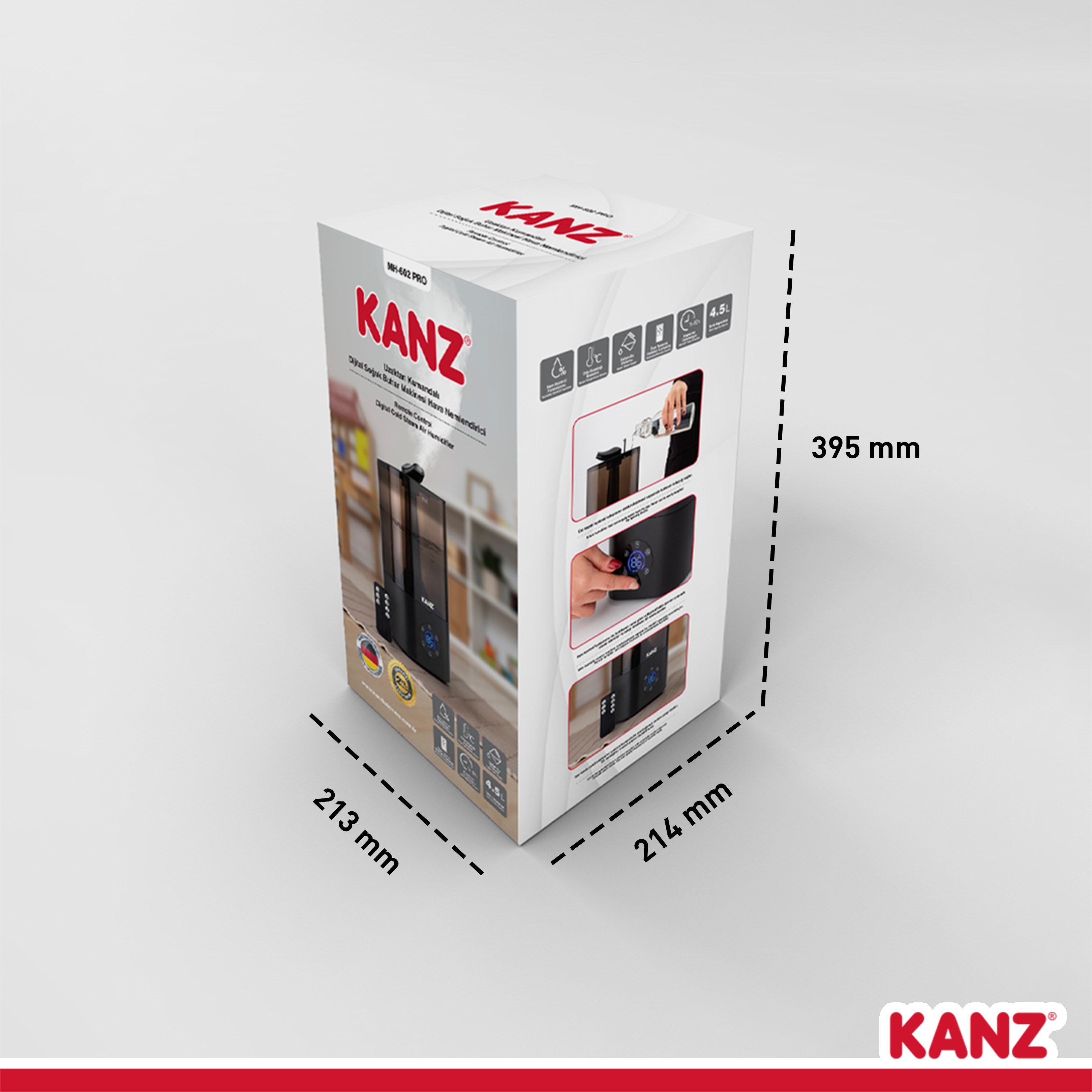 KANZ Buhar Makinesi Uzak. Kum. Digi. Soğuk Buhar