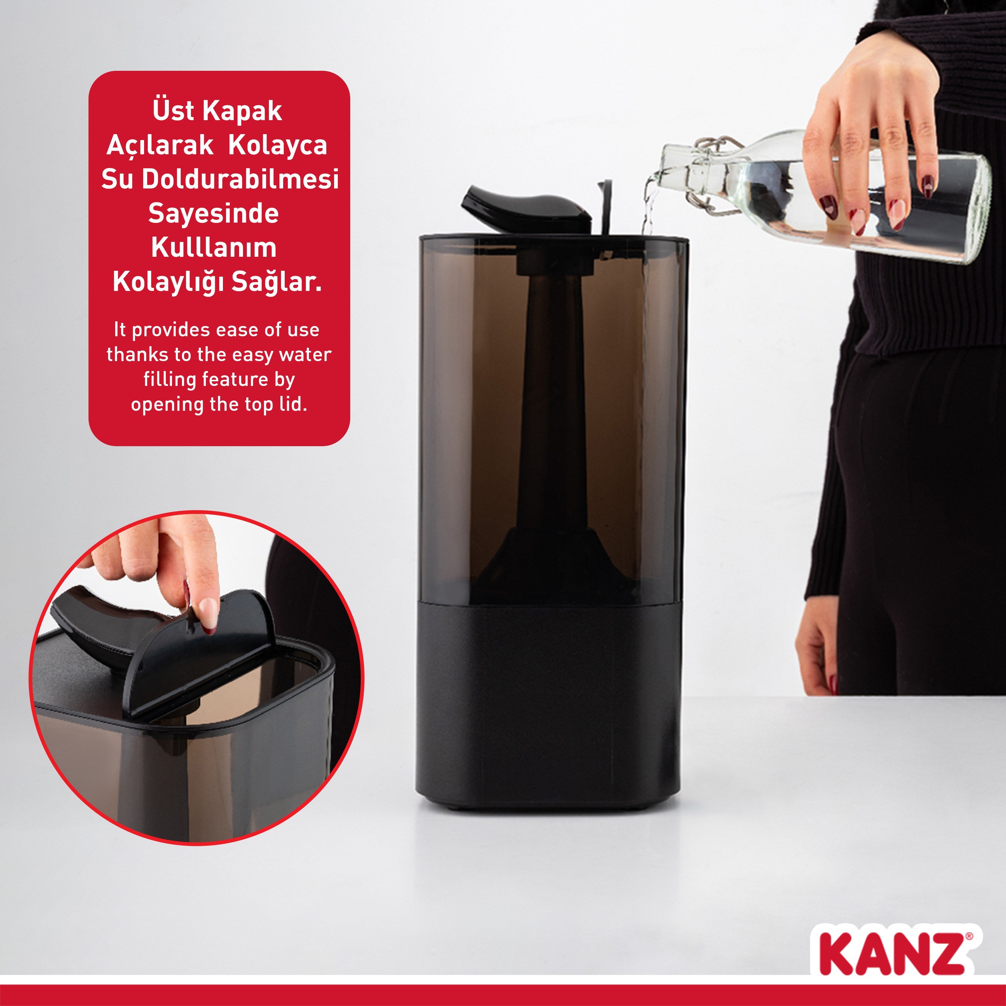KANZ Buhar Makinesi Uzak. Kum. Digi. Soğuk Buhar
