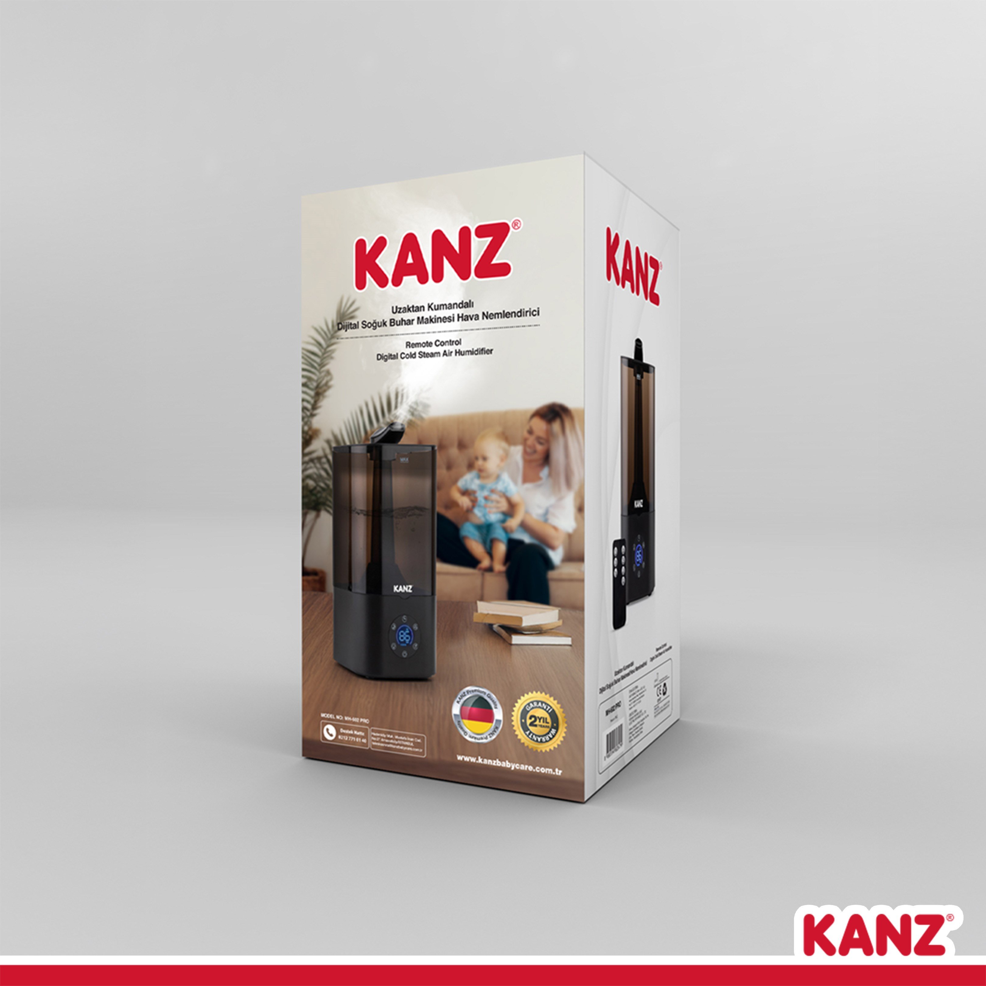 KANZ Buhar Makinesi Uzak. Kum. Digi. Soğuk Buhar
