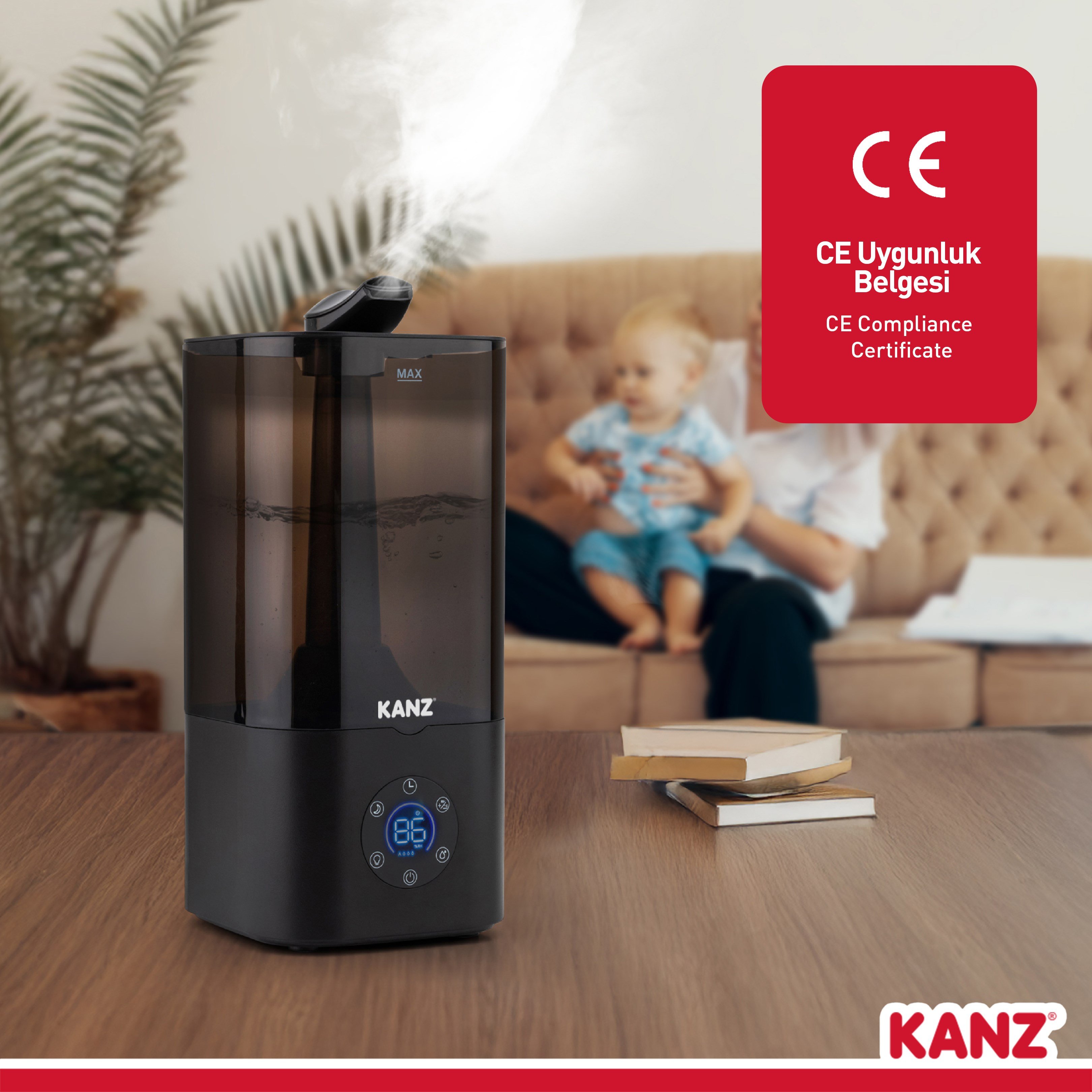 KANZ Buhar Makinesi Uzak. Kum. Digi. Soğuk Buhar