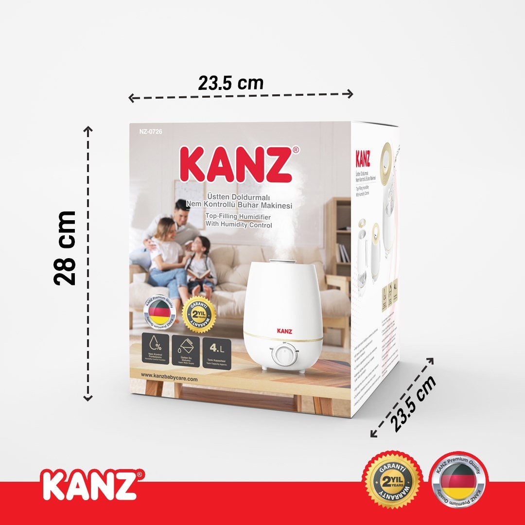 Kanz Manuel Üstten Doldurmalı Buhar Makinası