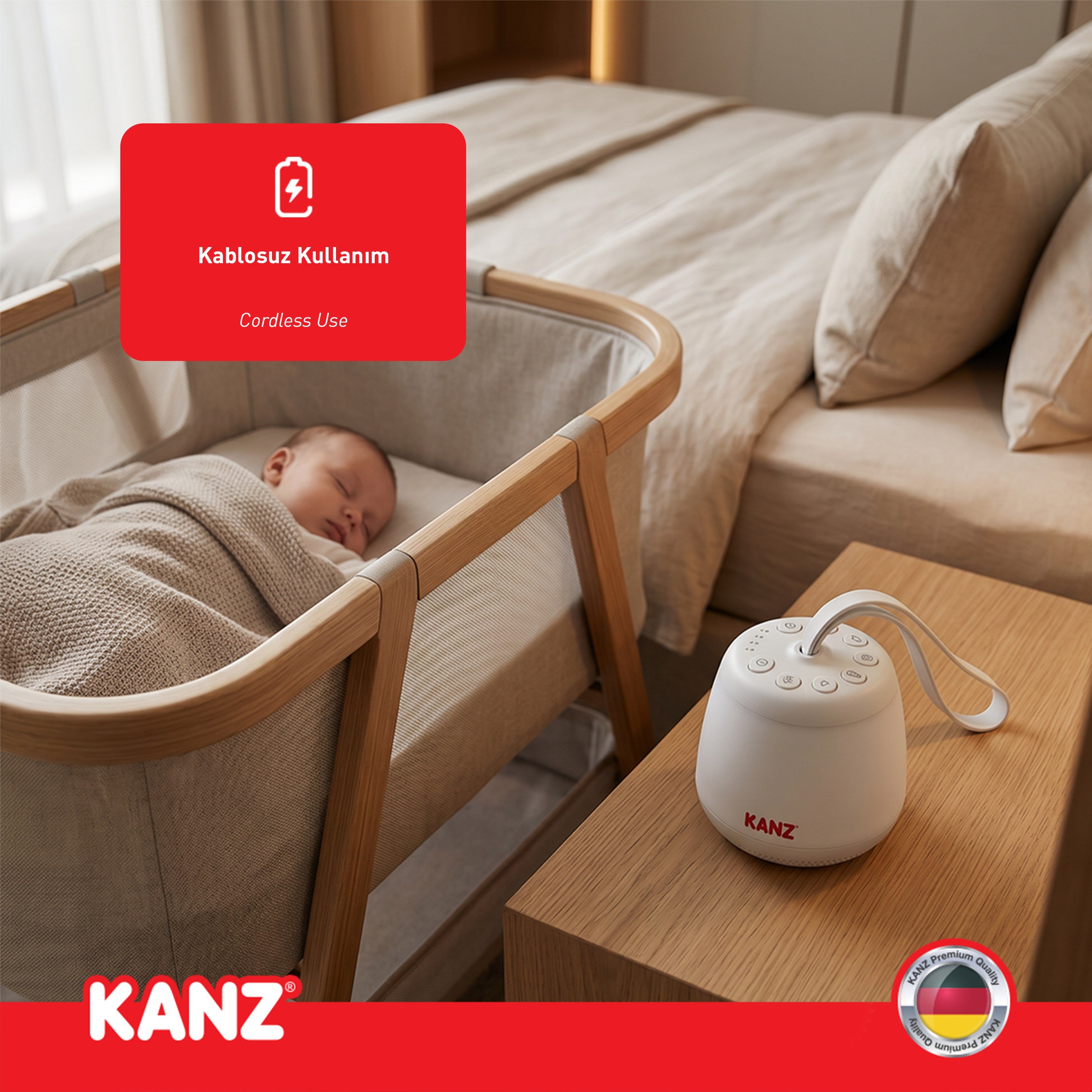 Kanz Taşınabilir Beyaz Gürültü