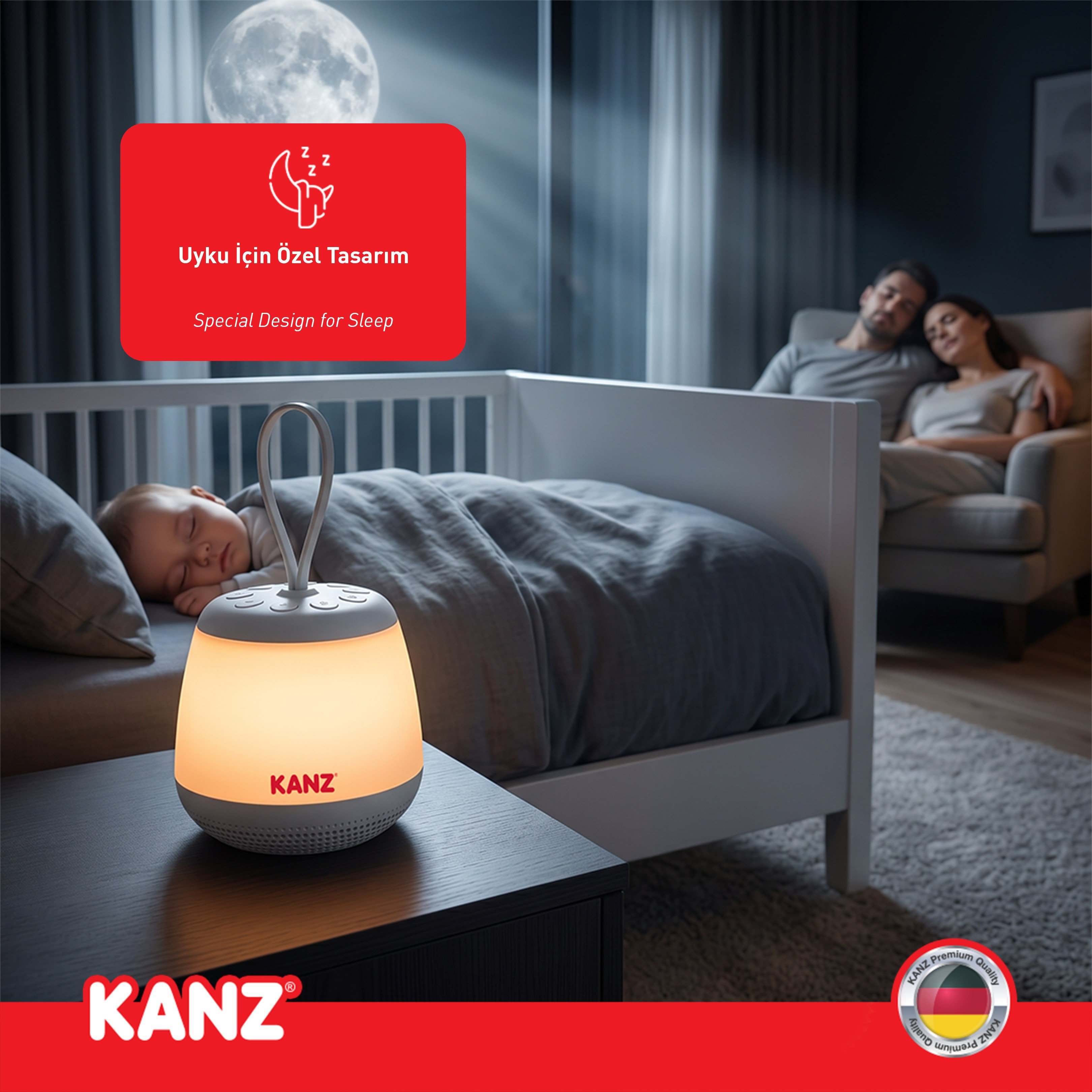 Kanz Taşınabilir Beyaz Gürültü