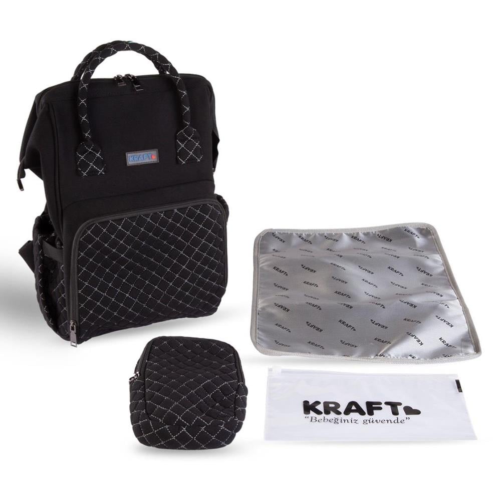 Kraft Ebony Sırt Çantası ( Siyah )