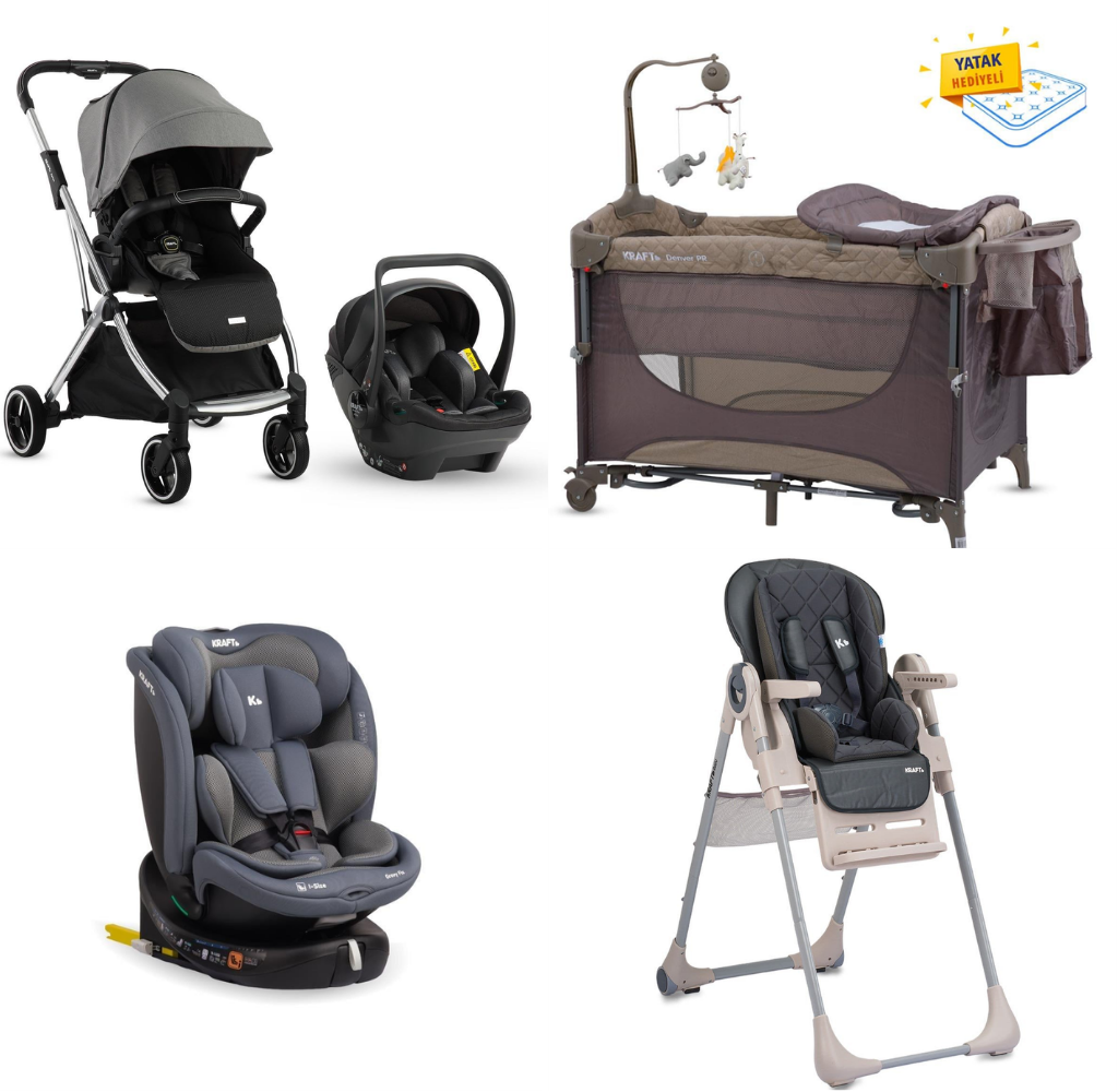 KRAFT KENYA GRİ + DENVER BEJ + GROVY GRİ + RESTO GRİ