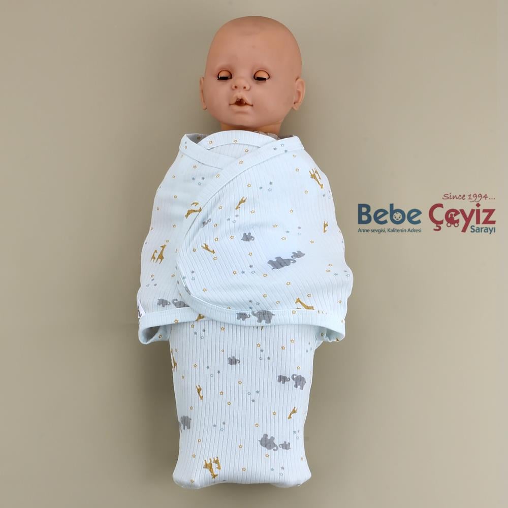 Kundak...Yıldızlı Fil ( Mavi )