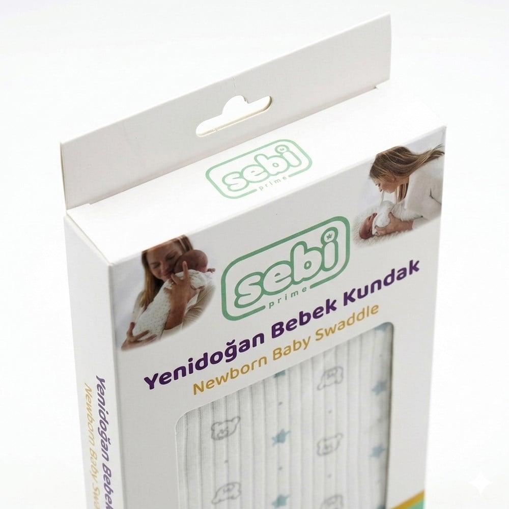 Kundak...Yıldız Ayıcık  ( Krem )