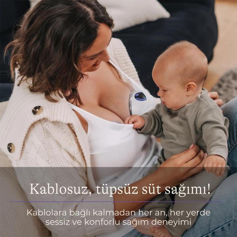 LANSİNOH 2'li Discreet Duo Giyilebilir Göğüs Pompası