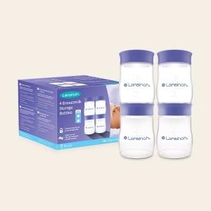 Lansinoh Süt Saklama Şişesi 4 Adet