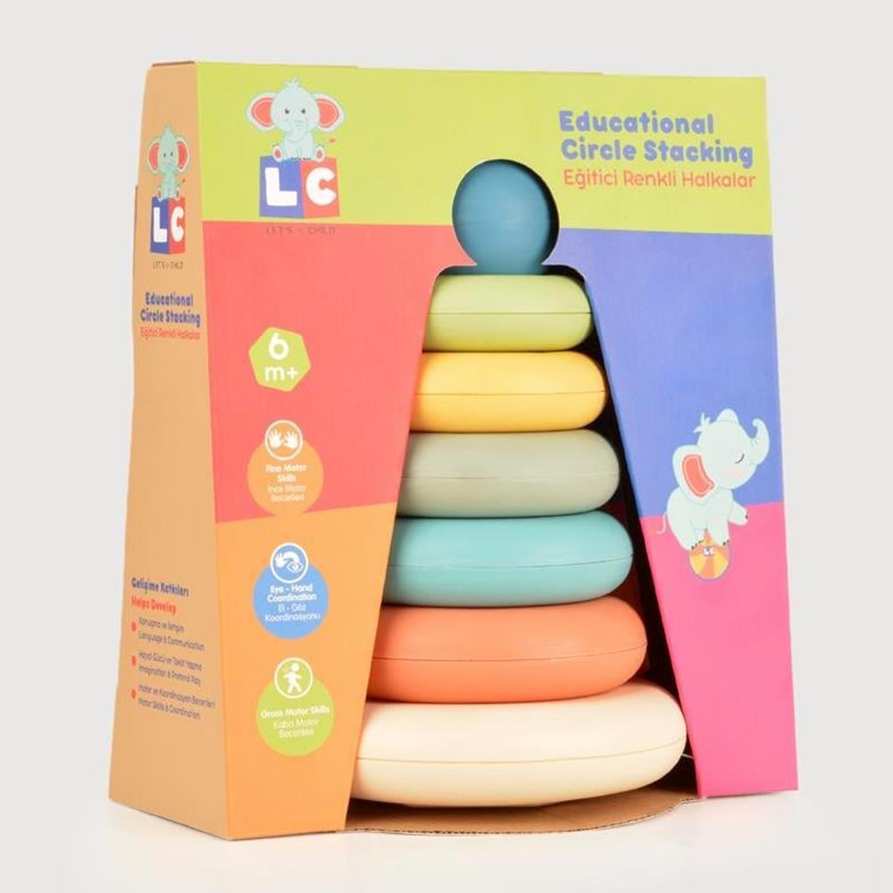 Let's Be Child Lc Halka Kule Oyuncak