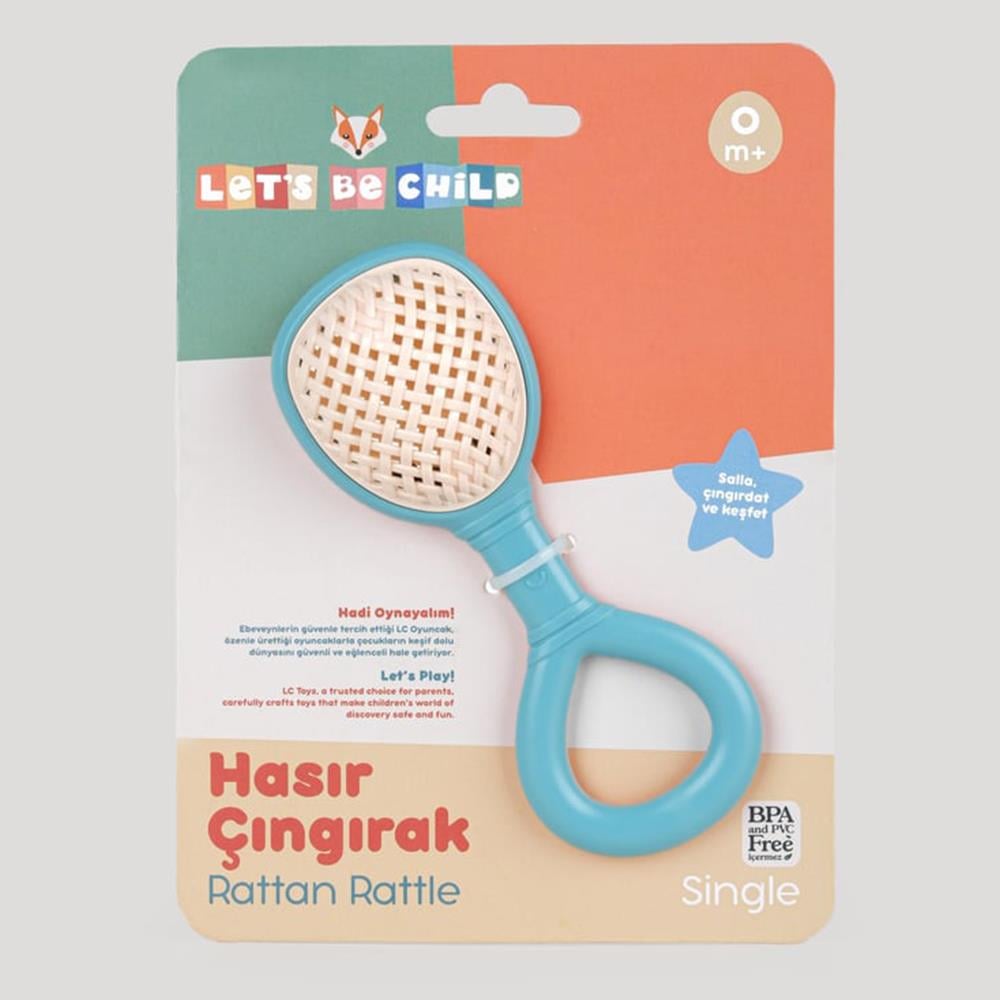 LETS BE CHİLD Lc Hasır Çıngırak Single Oyuncak