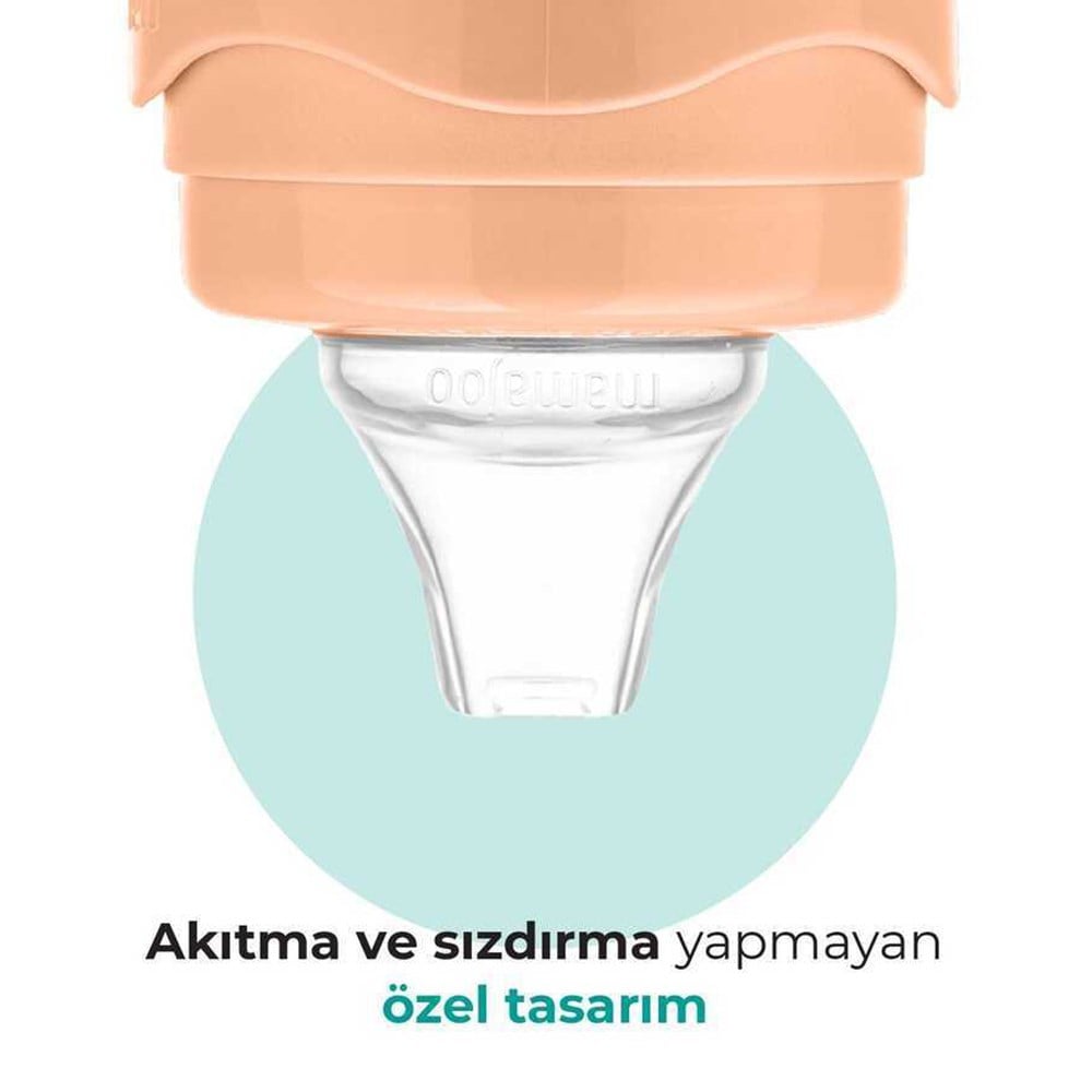 MAMAJOO Akıtmaz Alıştırma Bardağı 160 ML ( Pow Blush ) ( 6 Ay+ )