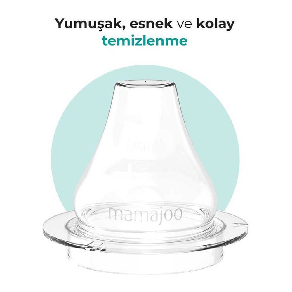 MAMAJOO Akıtmaz Alıştırma Bardağı 160 ML ( Pow Blush ) ( 6 Ay+ )