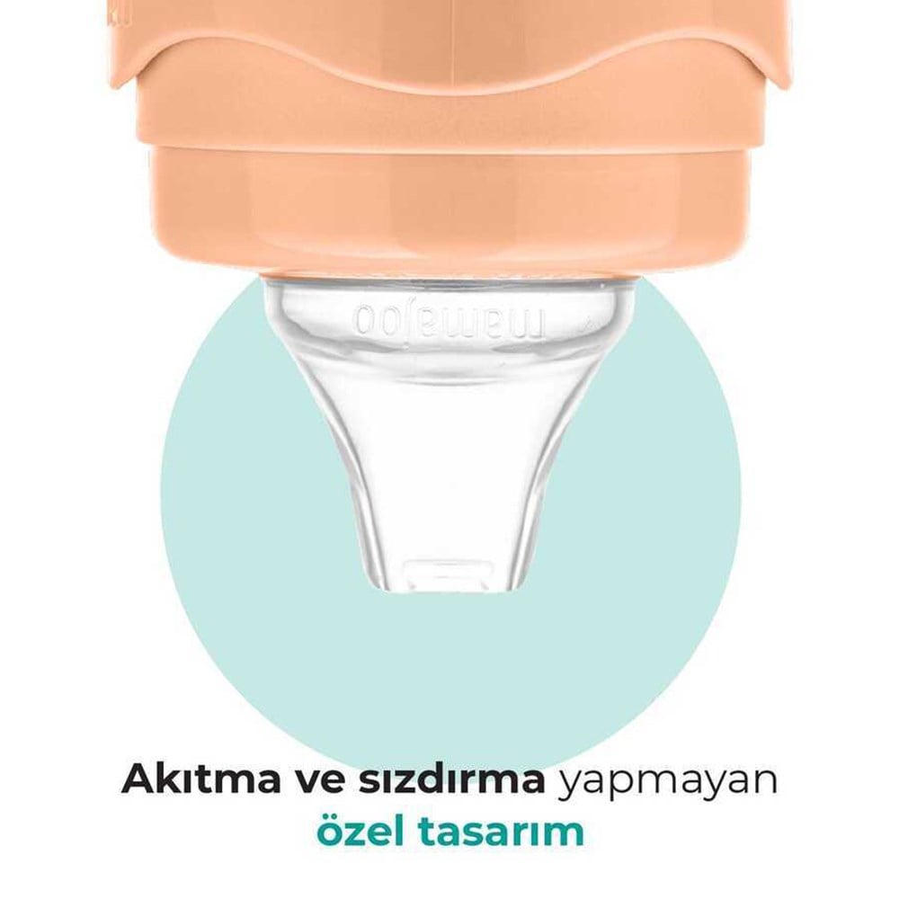 MAMAJOO Akıtmaz  Alıştırma Bardağı 270 ML ( Pow Blush ) ( 9 Ay+ )