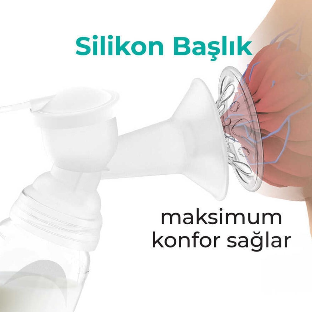 MAMAJOO Göğüs Pompası Tekli Komp. 160 ML 15 Kad. Ayar