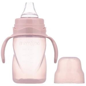 Mamajoo Kulplu Akıtmaz Eğitici Bardak Powder Pink 270 ml (6 Ay+)