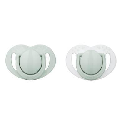Mamajoo Powder Green Silikon Emzik 2'Li (0 Ay+)