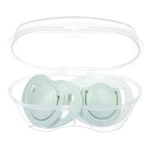 Mamajoo Powder Green Silikon Emzik 2'Li (12 Ay+)