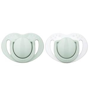 Mamajoo Powder Green Silikon Emzik 2'Li (12 Ay+)