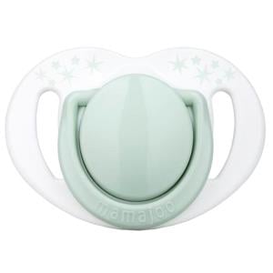 Mamajoo Powder Green Silikon Emzik 2'Li (12 Ay+)