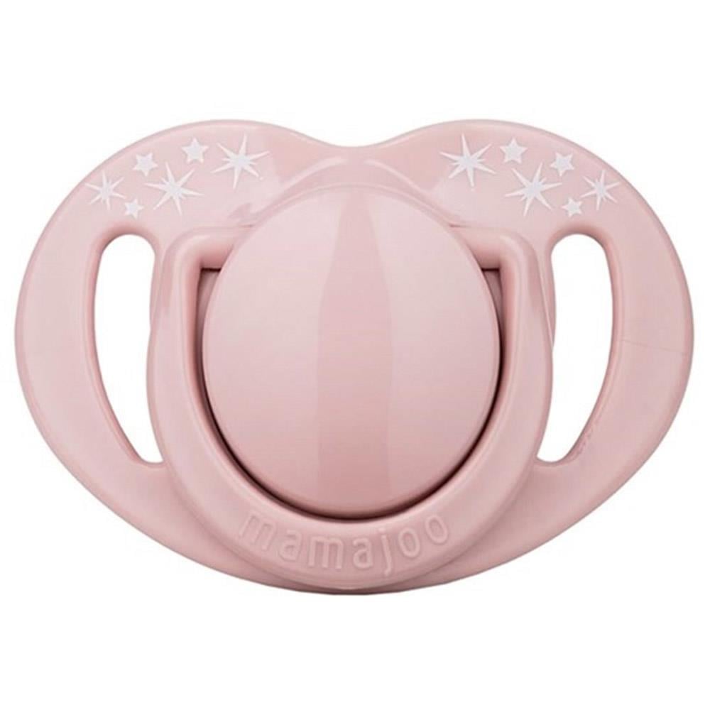 Mamajoo Powder Pink Silikon Emzik 2'Li (6 Ay+)