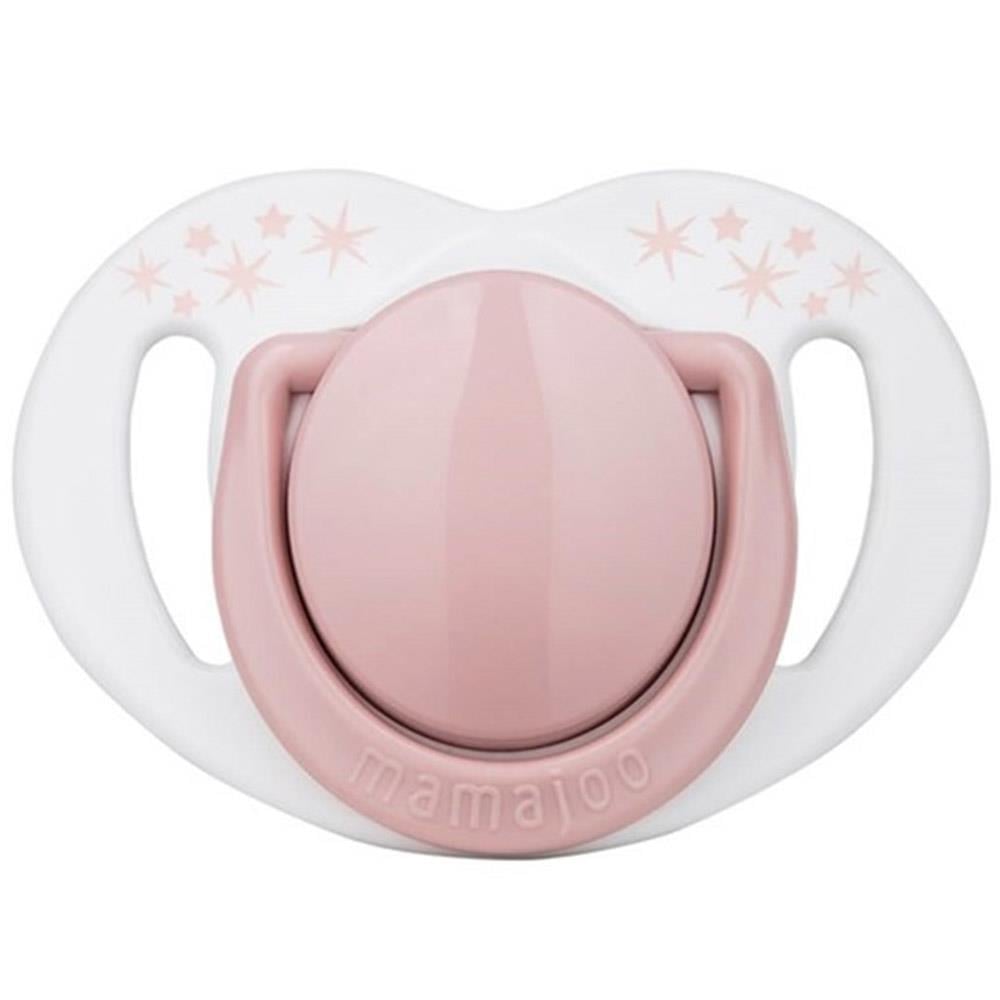 Mamajoo Powder Pink Silikon Emzik 2'Li (6 Ay+)