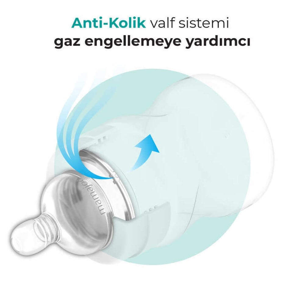Mamajoo Silikon Biberon Emziği İkili XL 12 Ay+