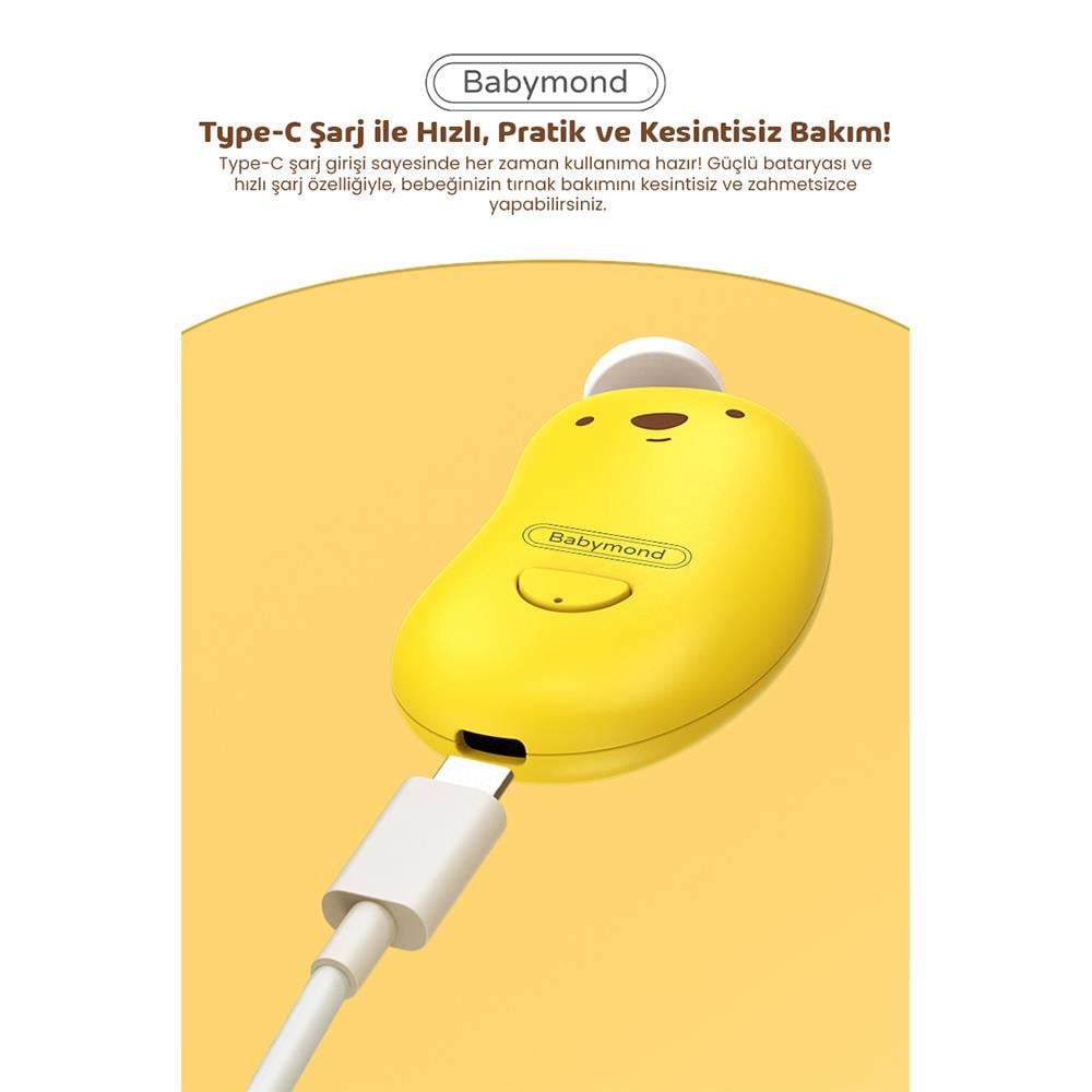 Manikür Set...Muz Model Elektrikli