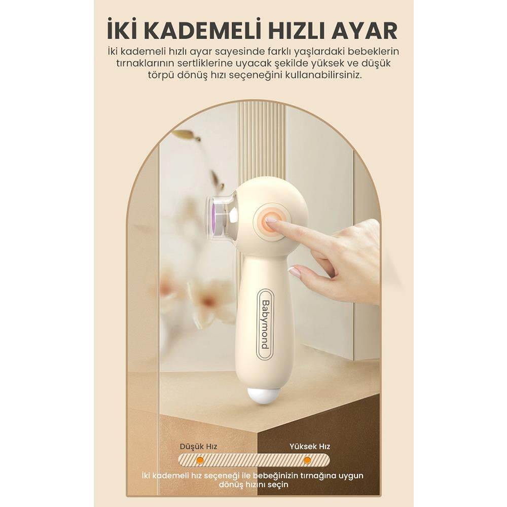 Manikür Set...Lüx Elektrikli