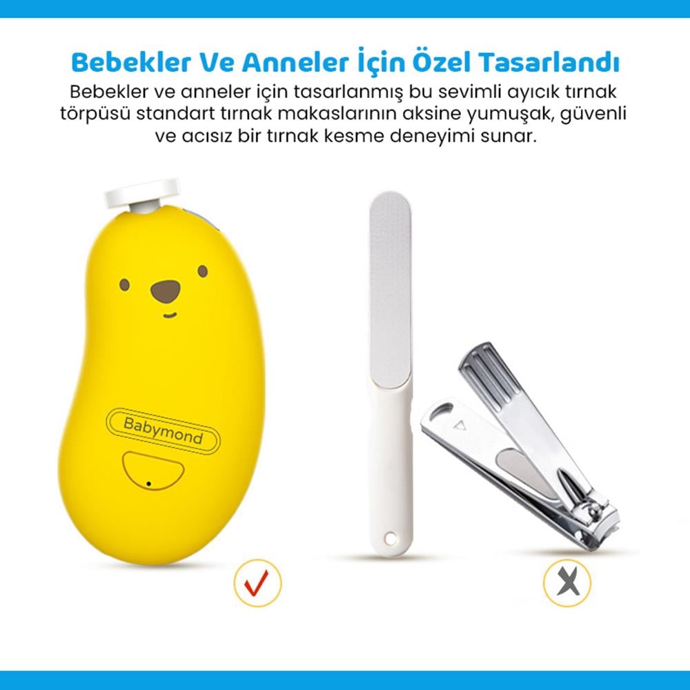 Manikür Set...Muz Model Elektrikli