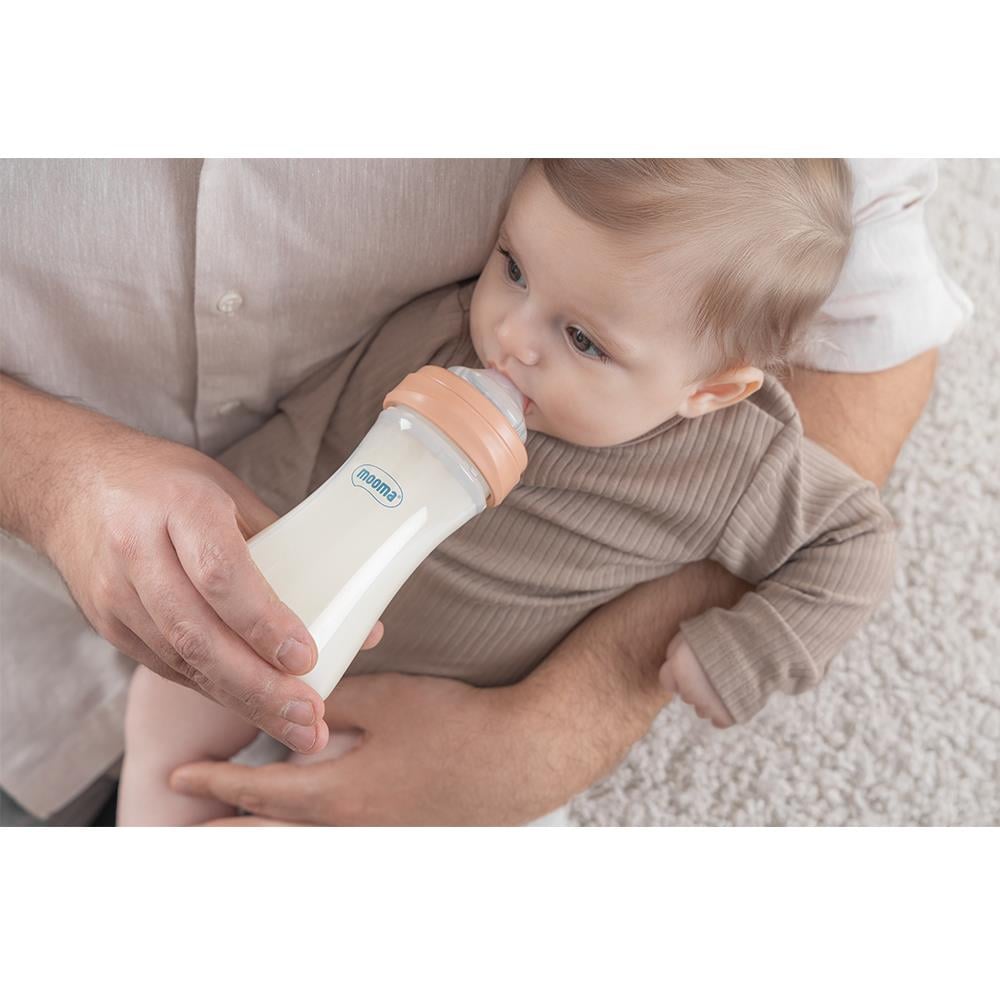 MOOMA Kindy Biberon 250 ML 6-18 Ay Orta Akış