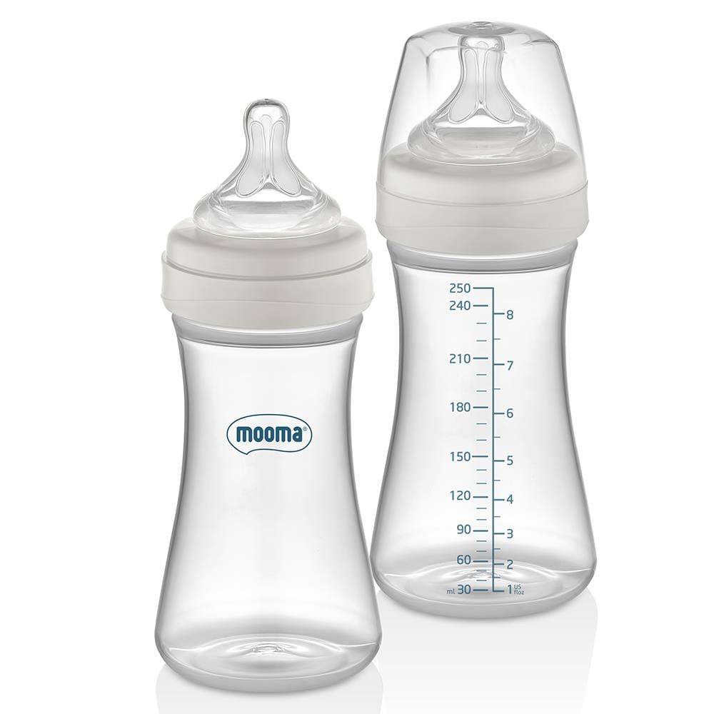MOOMA Kindy Biberon 250 ML 6-18 Ay Orta Akış