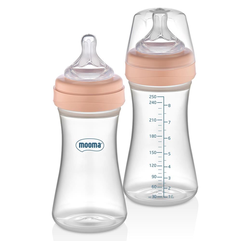 MOOMA Kindy Biberon 250 ML 6-18 Ay Orta Akış