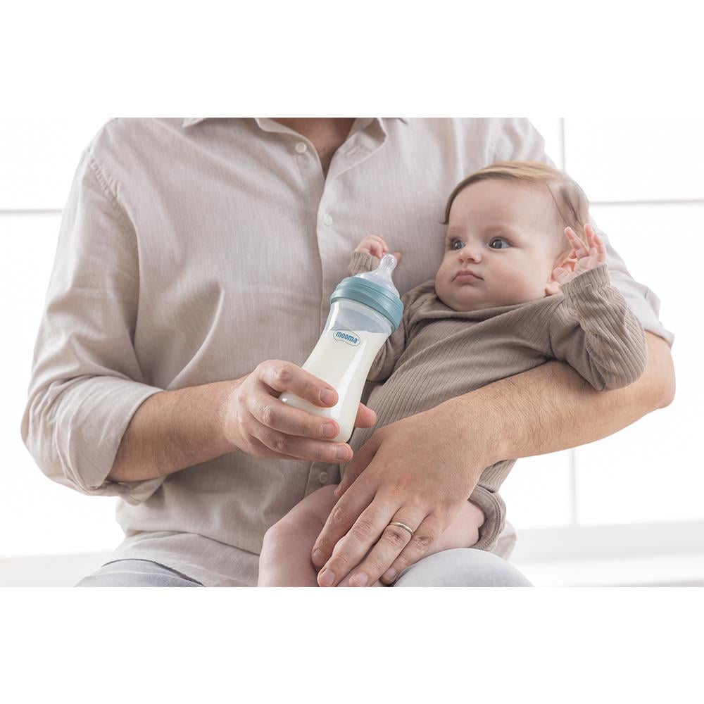 MOOMA Kindy Biberon 250 ML 6-18 Ay Orta Akış