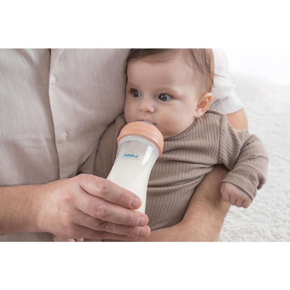 MOOMA Kindy Biberon 250 ML 6-18 Ay Orta Akış