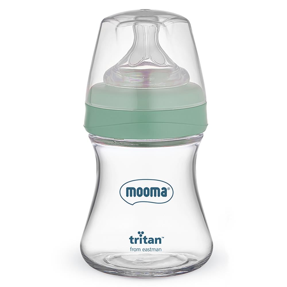 MOOMA Neutra Tritan Biberon 250 ML 0-6 Ay Yavaş ( Yeşil )
