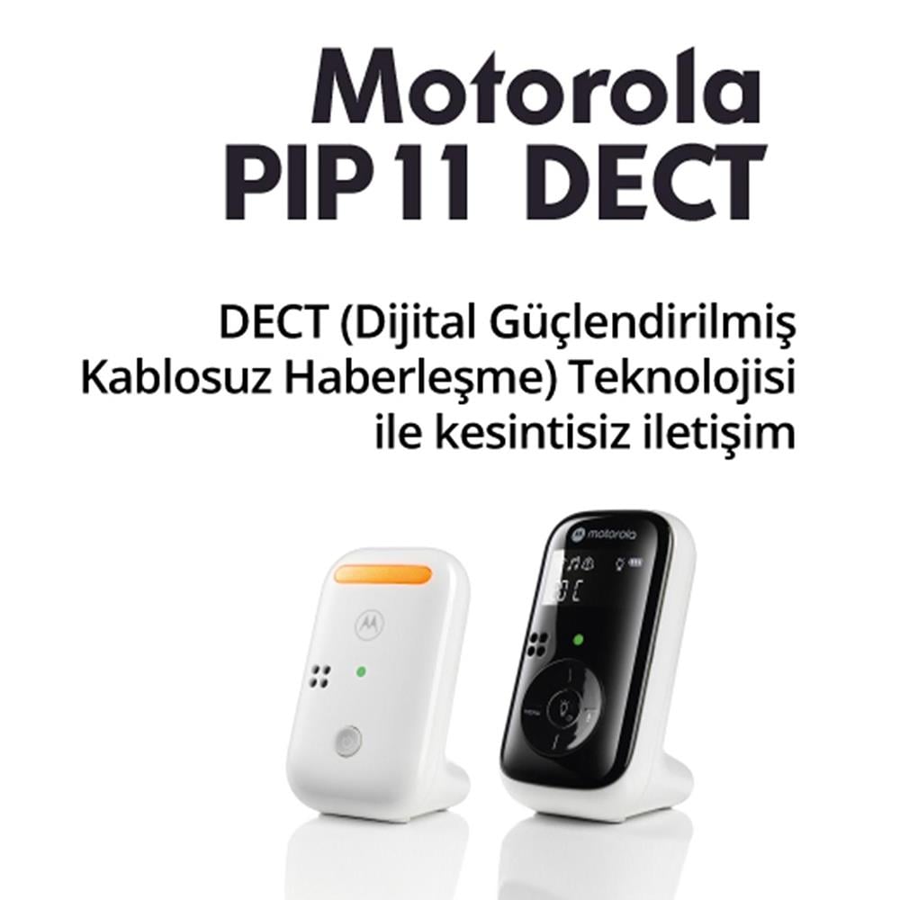 MOTOROLA PIP11 Dect Dijital Bebek Telsiz