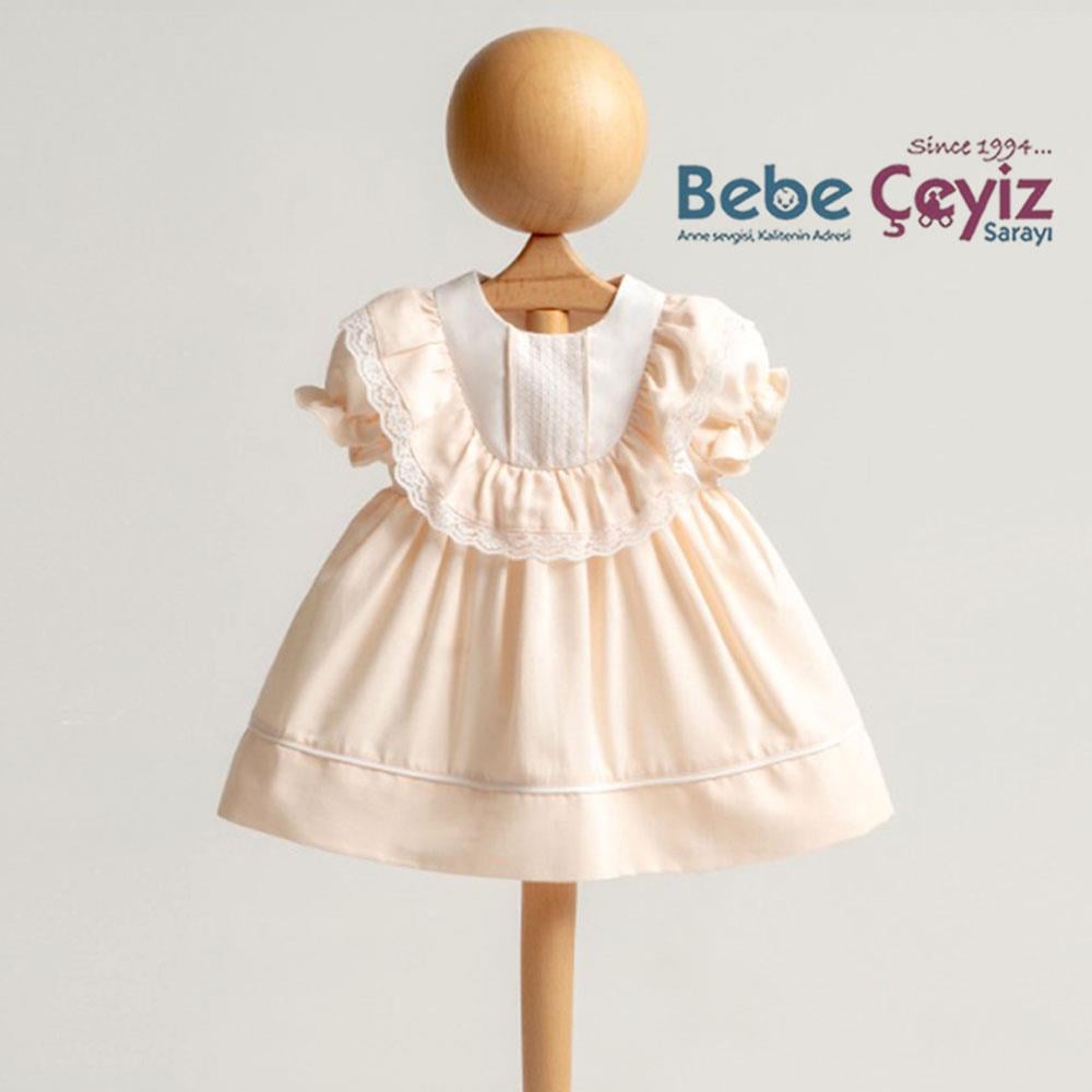 MYMİO Dokuma Nakışlı Elbise