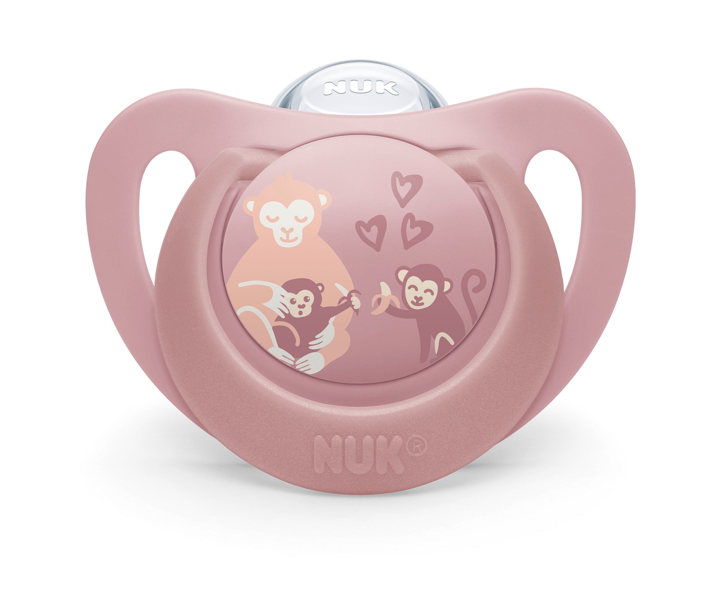NUK Emzik First Choice  6-18 ay Mor/Pembe Kız