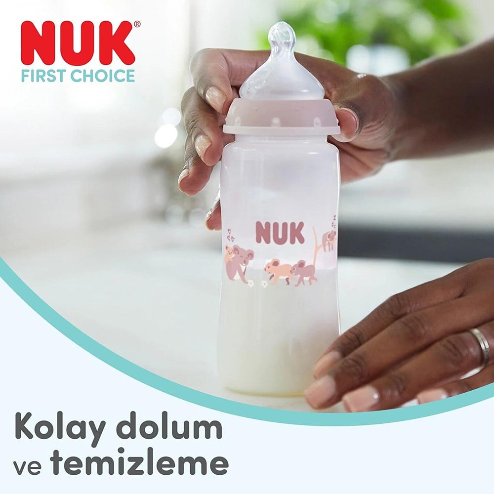 NUK First Choice Biberon PP ( 150 ml ) ( Pembe ) 
